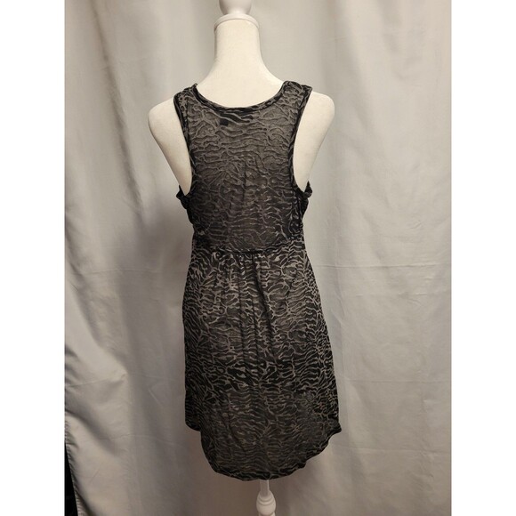 Sleepwear Dress Nightgown Womens Medium Animal Print Lightweight Semi Sheer - Picture 4 of 10